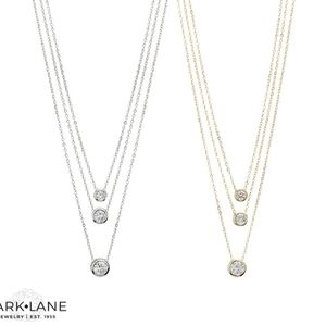 Park Lane Angelic Silver Triple Strand Necklace Set
